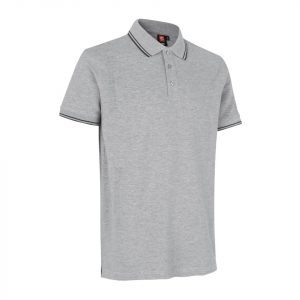 Poloshirts Kontrast poloshirt | stretch