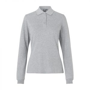 Poloshirts Langærmet poloshirt | stretch | dame