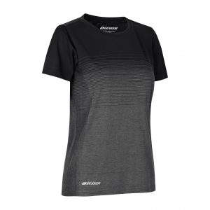 Sport-/løbetøj GEYSER striped T-shirt | seamless | dame